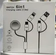2.5W 6-in-1 Magnetic Watch Charging Cable 1.5M - 1