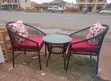 Rattan Bistro Set - Black, Brand New - 2