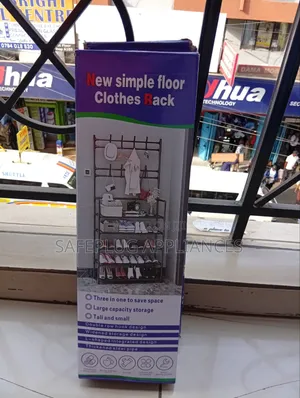 Multi-Level Shoe and Clothes Rack Organizer