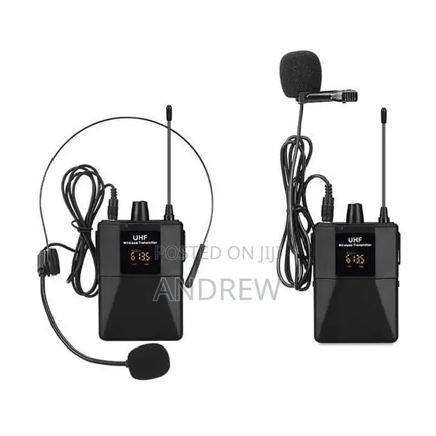 4-in-1 Wireless Lavalier Microphone System - 1
