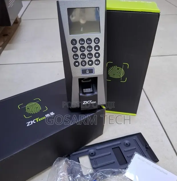 New ZKTeco F18 Biometric Fingerprint Access Control & Time Attendance - 1