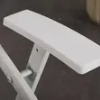 White Foldable Office Chair - 1