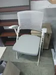 White Foldable Office Chair - 5