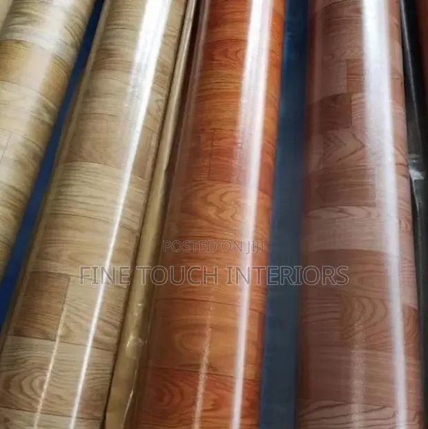 Wood-Look Vinyl Flooring Carpets - 1