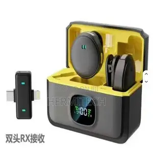 K31Pro Collar Clip Button Microphone for Mobile Recording