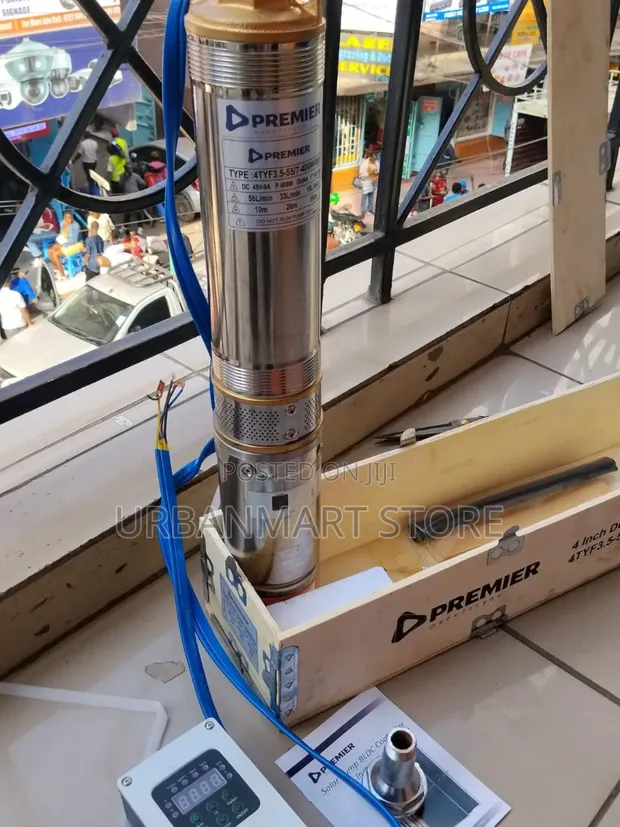 Premier 400W 48V DC Solar Submersible Water Pump (55m Head) - 1
