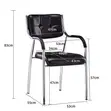 Black Catalina Office Chair - 1