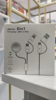 6-in-1 Apple Watch & iPhone Charging Cable 1.5M - 2