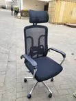 Executive Ergonomic Office Chair with Headrest - 1