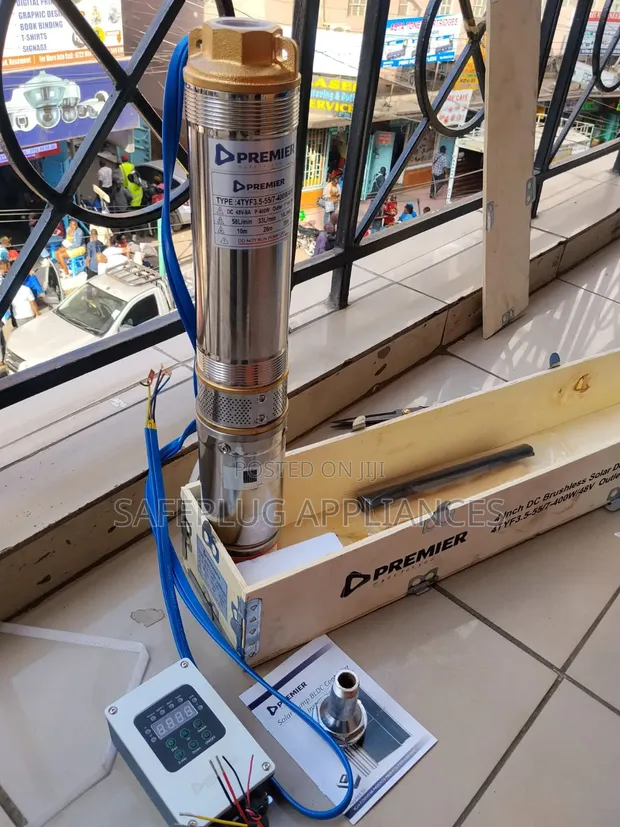 4 Inch Brushless Solar Water Pump for Borehole - 1