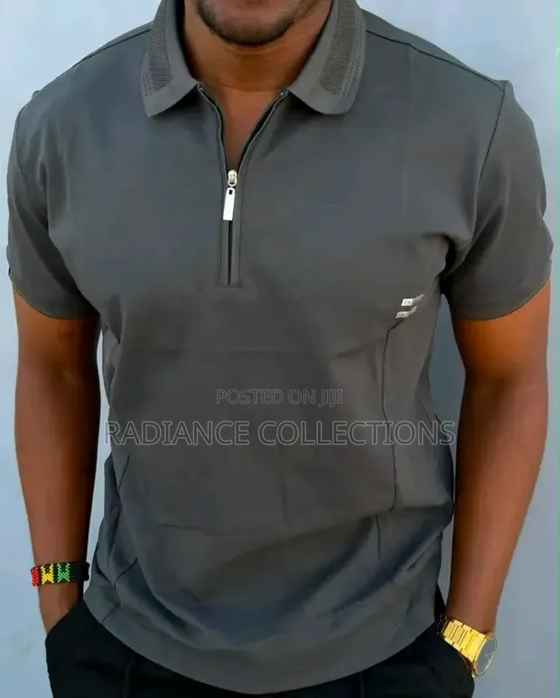 Prestige Zipped Polos - Men's Casual - 1