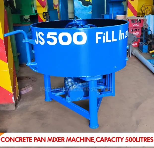 Brand New Concrete Pan Mixer Machine - 1