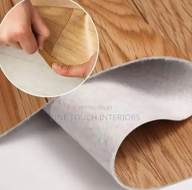 Vinyl Carpets - Natural Wood Design - 1