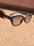 Designer Celine Sunglasses - Sage Green Oval - 3