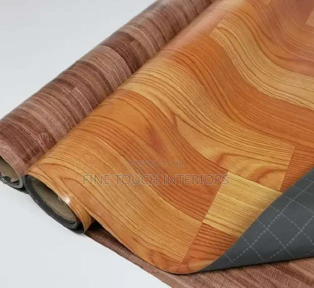 Mkeka Wa Mbao - Natural Wood Design Floor Carpets - 1
