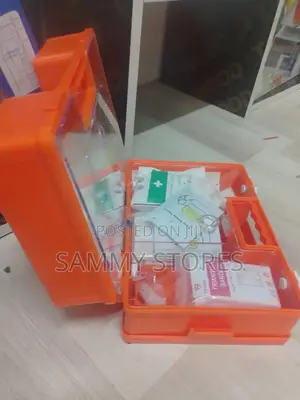 Kisanduku Kidogo cha Hifadhi ya Kifaa cha Kwanza - Kisanduku cha Plastiki cha Dharura cha Rangi ya Chungwa