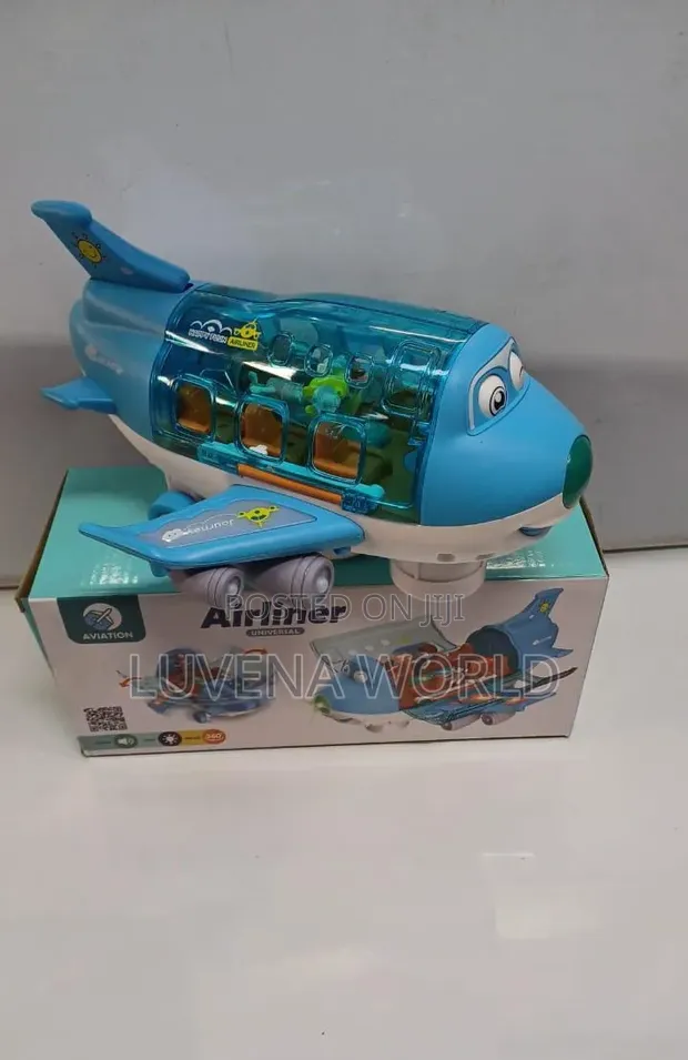 Airliner Plane Toy - Blue - 1