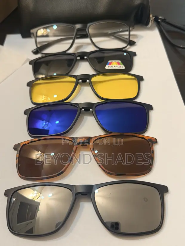5 in 1 Polarized Sunglasses Set - 1