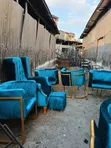 King Chair with Puff - Brand New - 2