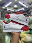 Puma Roma Red and White Leather Sneakers - 2