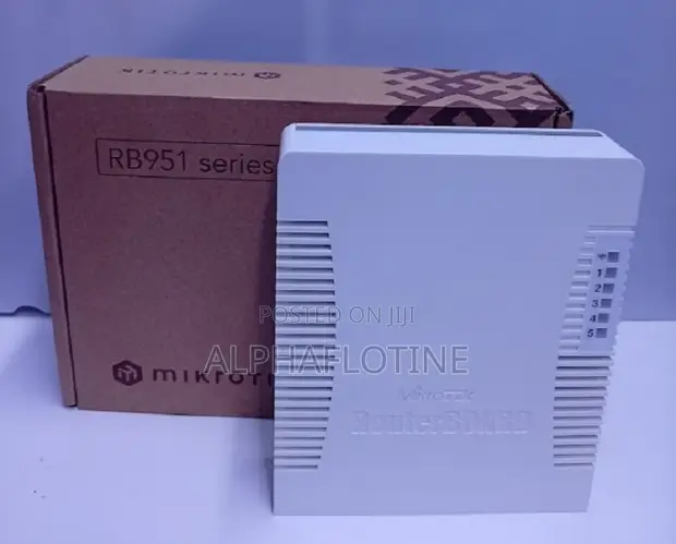 MikroTik RB951Ui-2HnD 2.4GHz AP, 5 Ethernet Ports - 1