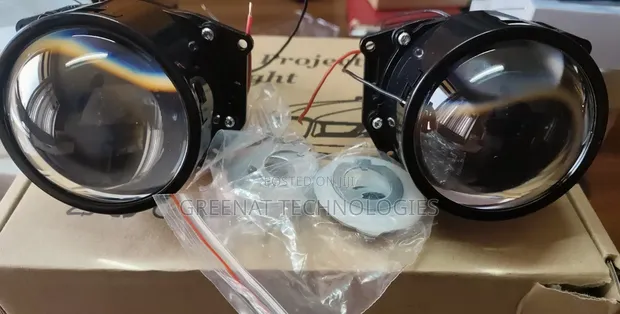 Bi-LED 3" Projector Lens Headlight - 300m Flash Range - 1