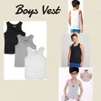 3 Set Adult Quality Cotton Vests - 2