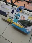 Intex 4x6 Air Mattress with Free Lebecom Electric Pump - 1
