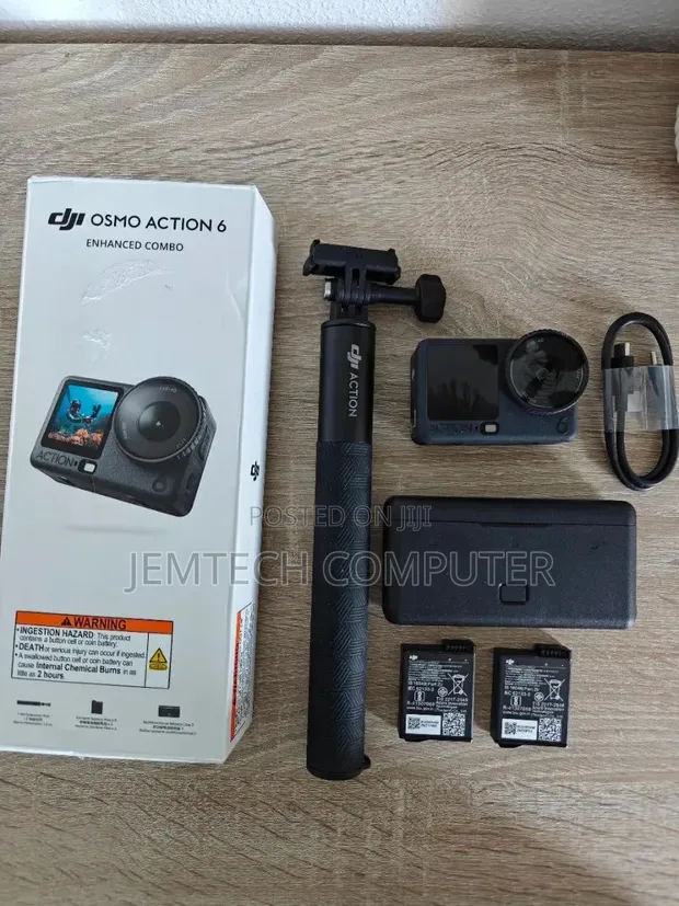 DJI Osmo Action 6 Enhanced Combo - 1