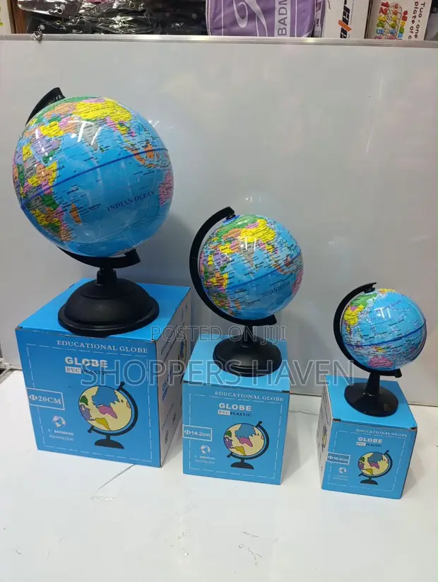 Educational Globe - Large, Medium, Small Sizes - 1