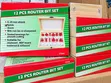 12pc Router Bit Set 6mm Shank - Heavy Duty Woodworking - 1