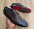 Official Brown Leather Oxford Shoes for Men - 1