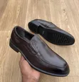 Official Brown Leather Oxford Shoes for Men - 3