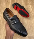 Official Brown Leather Oxford Shoes for Men - 5