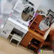 Elegant Bedroom Dressing Table with Mirror - Modern Design - 2