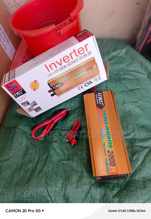 2000W Inverter with Built-in Protection Circuitry - 1