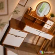 Executive Dressing Table with LED Mirror - 1