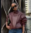 Koti ya Ngozi ya Zara ya Mtindo - 1