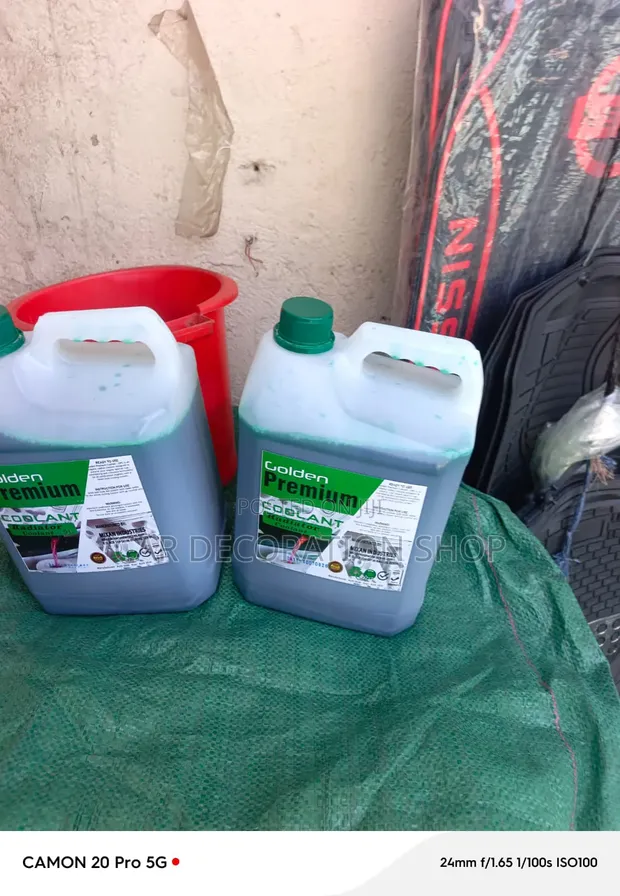 5 Litres Premium Radiator Coolant (Red/Green) - 1