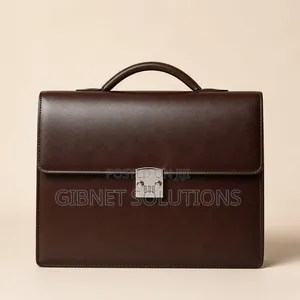 Genuine Leather Briefcase Laptop Bag