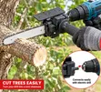 Drill to Chainsaw Attachment - 8" Blade - 2