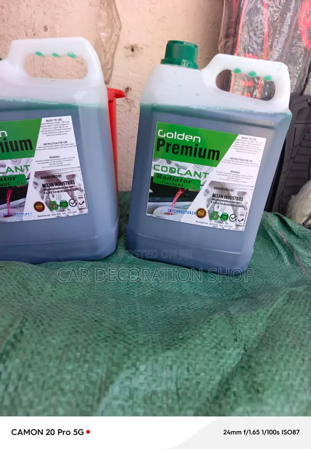 Golden Premium 5L Anti-Freeze Engine Coolant - 1