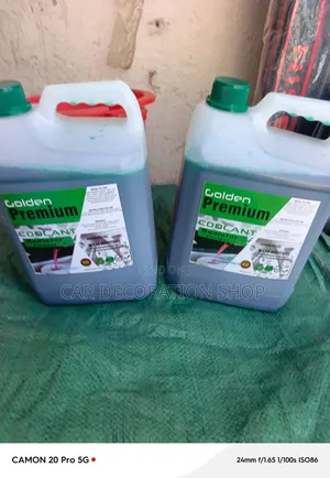 5L Jerrycan Engine Antifreeze Cooling Fluid (Red/Green)