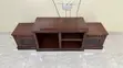 Solid Mvule Wood TV Stand/Console - 1