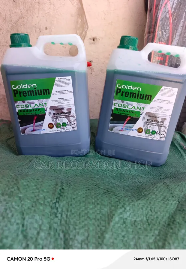 Golden Premium Ready-to-Use 5L Radiator Coolant - 1