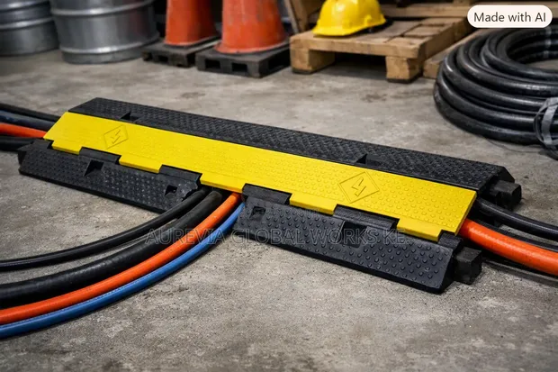 Heavy Duty 3-Way Cable Protector - 1