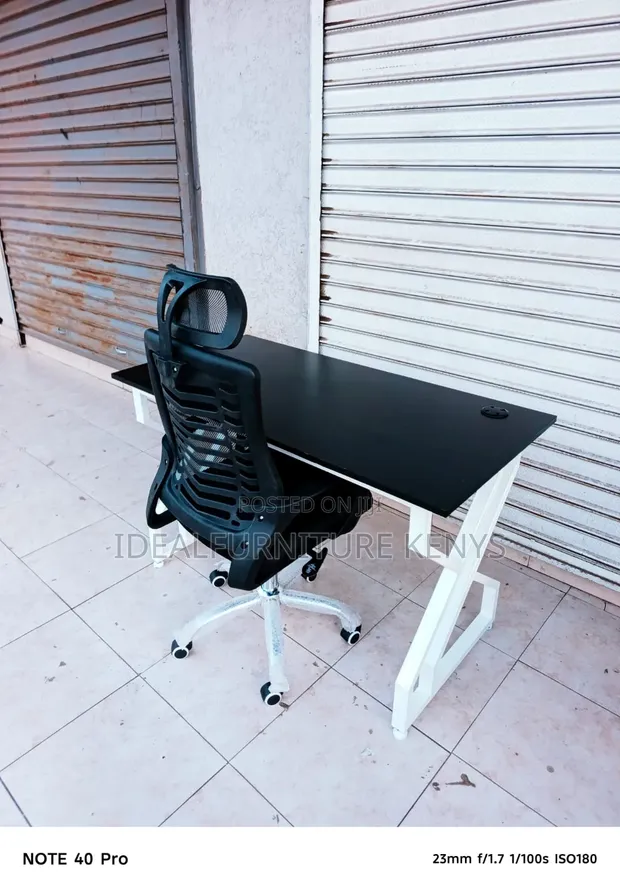 New Office Table and Ergonomic Chair - 1