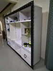 Used TV Cabinet with Shelves and Drawers - 1
