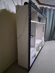 Used TV Cabinet with Shelves and Drawers - 4