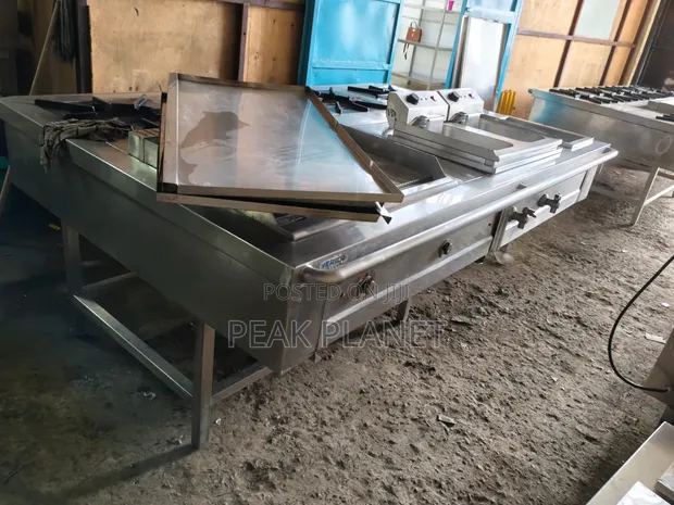 Stainless Steel Commercial Gas Cooker - 1